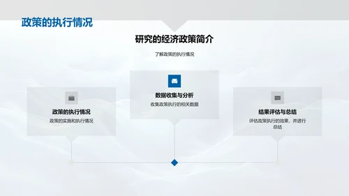 经济政策分析报告PPT模板