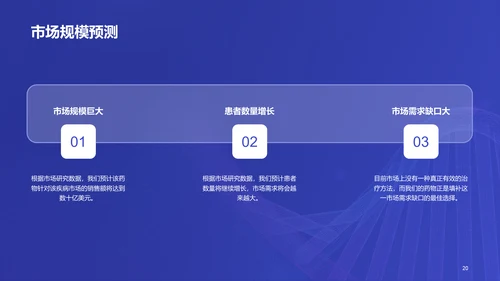紫色商务现代新药研发进展报告PPT模板
