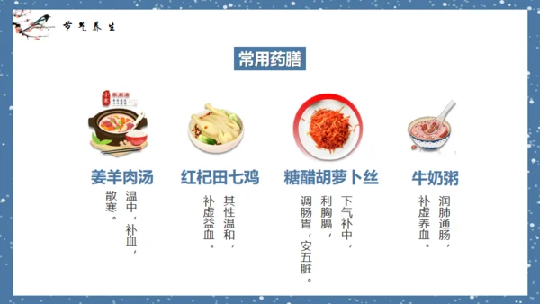 小寒时节通用PPT模板