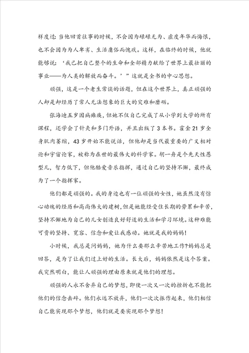 钢铁是怎样炼成的读后感心得