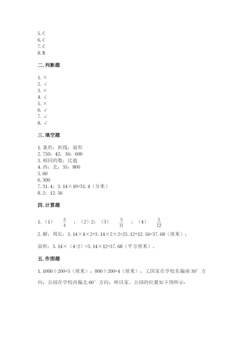 人教版数学六年级上册期末考试卷（典型题）word版.docx
