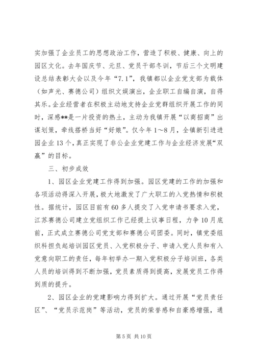 产业园区党建工作调查研究报告.docx