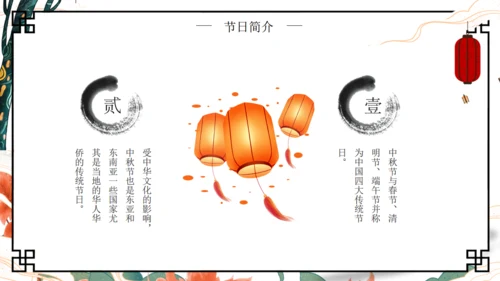 嫦娥奔月中秋节月圆人团圆通用PPT模板