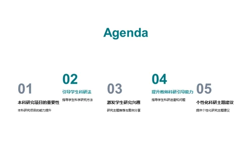 科研引领学生成长