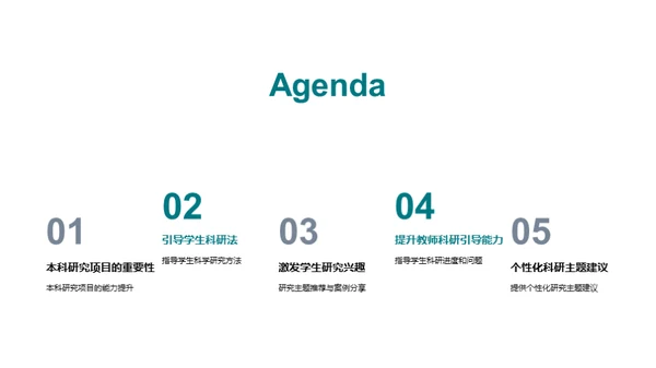 科研引领学生成长