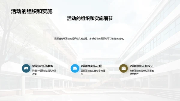 绿化校园，造福未来