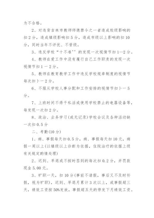 幼儿园师德师风考核制度.docx