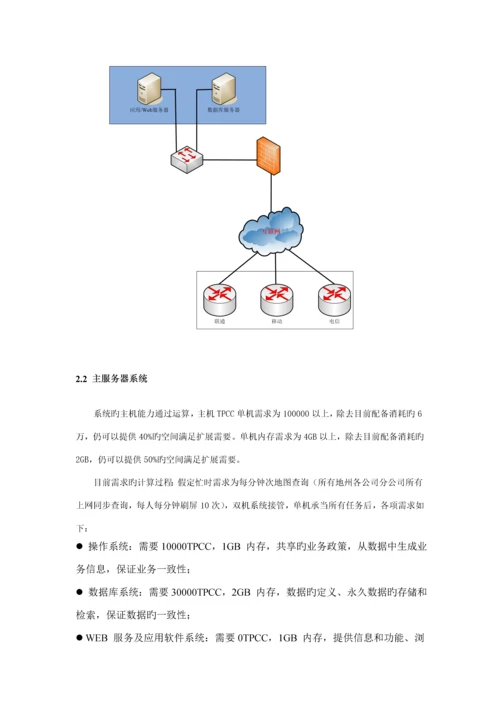 电信基础设施资源基础管理系统综合设计专题方案.docx