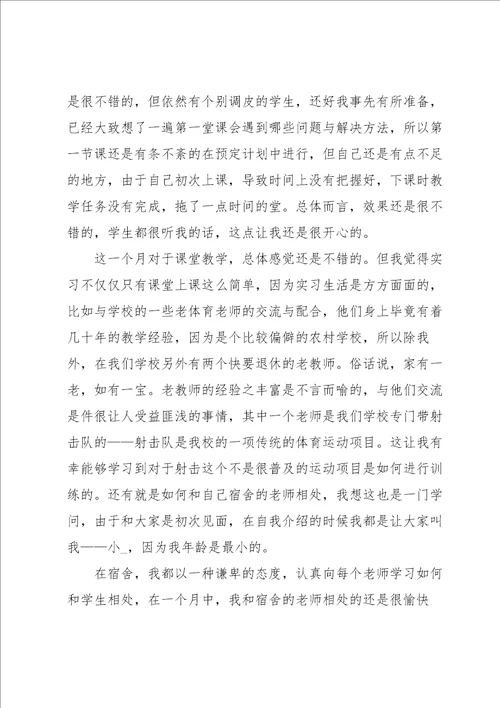 实习老师总结简短5篇范本