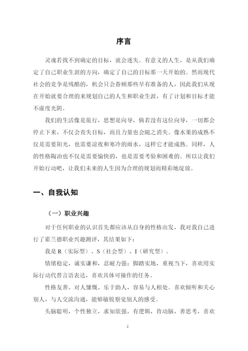 12页4000字自动化专业职业生涯规划.docx
