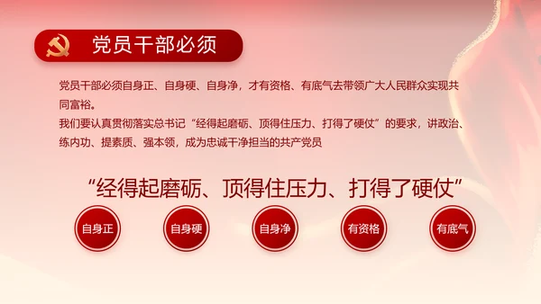 红色喜庆青春向党动态PPT模板