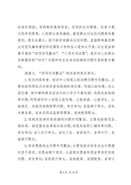 四项治理自查报告.docx