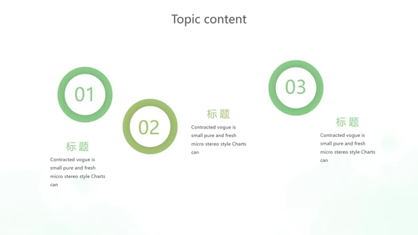 绿色小清新述职报告动态PPT模板