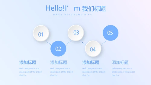 蓝色科技感智慧医疗智慧医院项目工作汇报动态PPT模板
