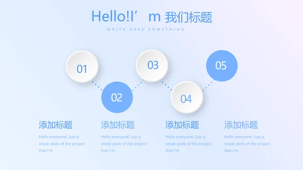 蓝色科技感智慧医疗智慧医院项目工作汇报动态PPT模板