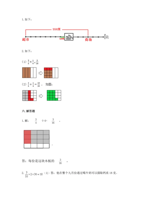 人教版六年级上册数学期中测试卷精品【全优】.docx
