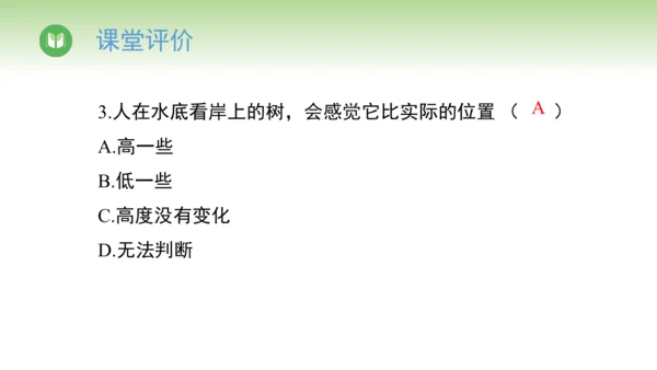 2024-2025学年人教版物理八年级上册4.4光的折射课件（31页ppt）