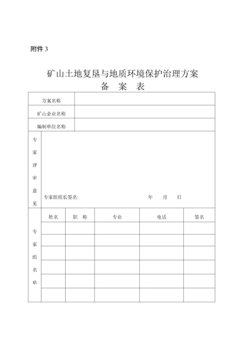 矿山土地复垦与地质环境保护治理方案编制内容及附件.docx