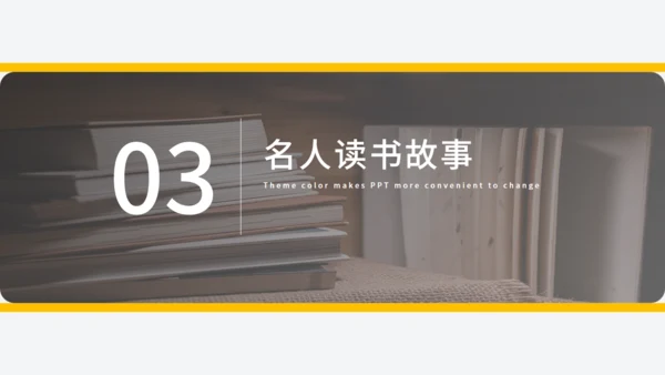 世界读书日看书阅读通用PPT模版