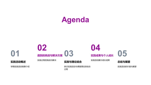 实践活动报告总结PPT模板