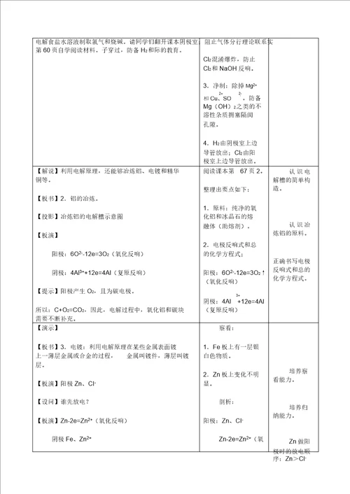 高二化学教学中渗透德育教案2