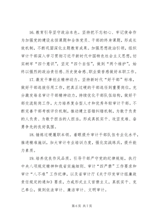 审计局XX年党风廉政建设实施要点.docx