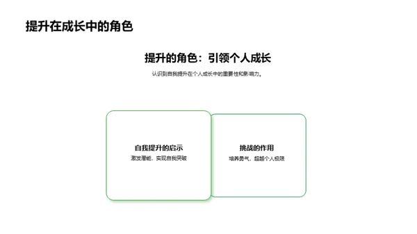 自我提升的力量