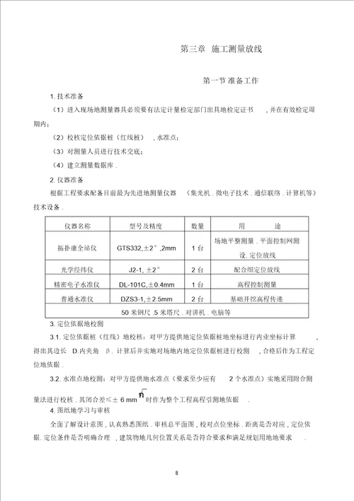 基坑支护施工组织设计