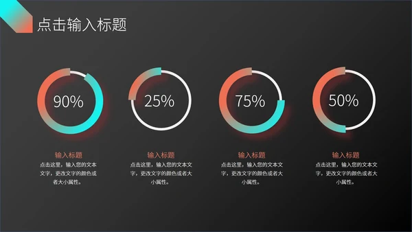 时尚科技述职报告ppt模板