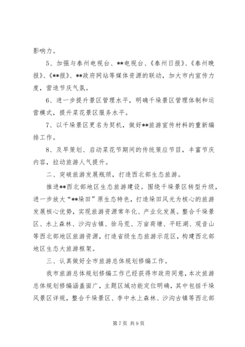 旅游局年度工作总结及计划 (2).docx