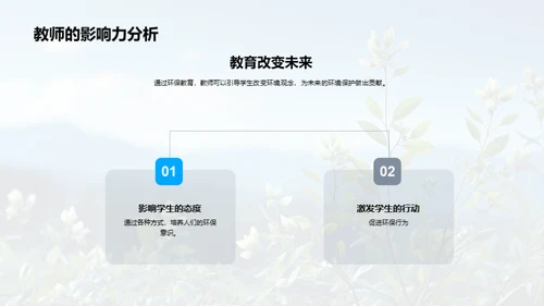 教育引领环保行动