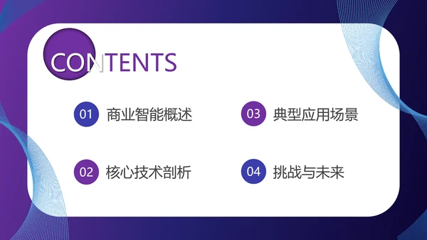 智能行业分析报告PPT模板