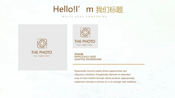 简约时尚室内装饰设计PPT动态模板