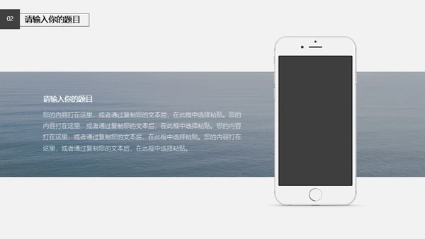 欧美休闲商务工作汇报通用PPT模板