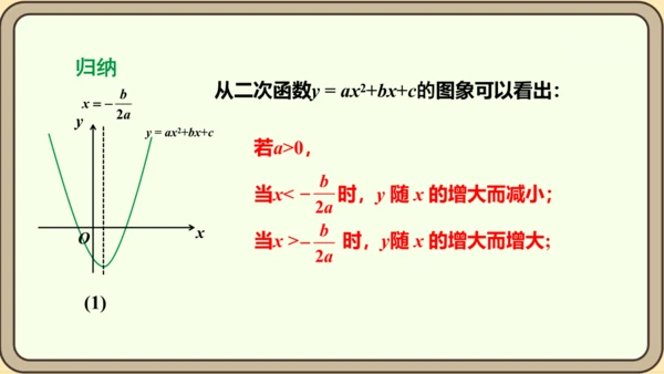 人教版数学九年级上册22.1.4.1 y=ax2+bx+c 的图象和性质课件（共34张PPT）