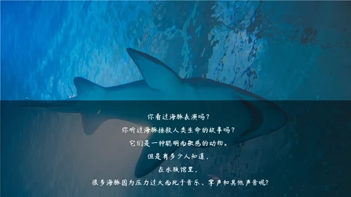 敬畏自然尊重生命保护动物大象通用PPT模板