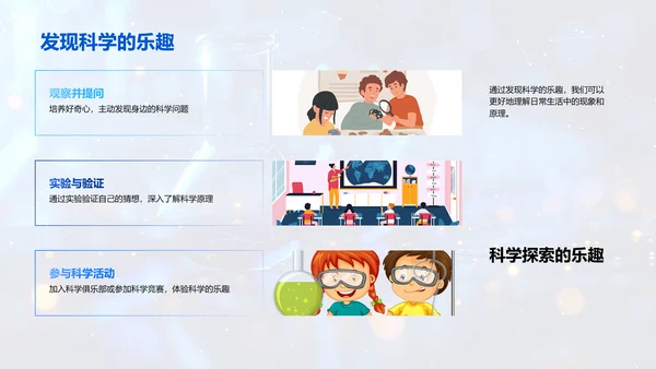 科学原理在生活中的应用PPT模板