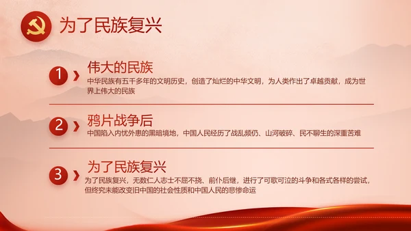 七一讲话党课党史学习教育动态PPT