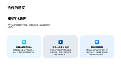 跨学科研究解析