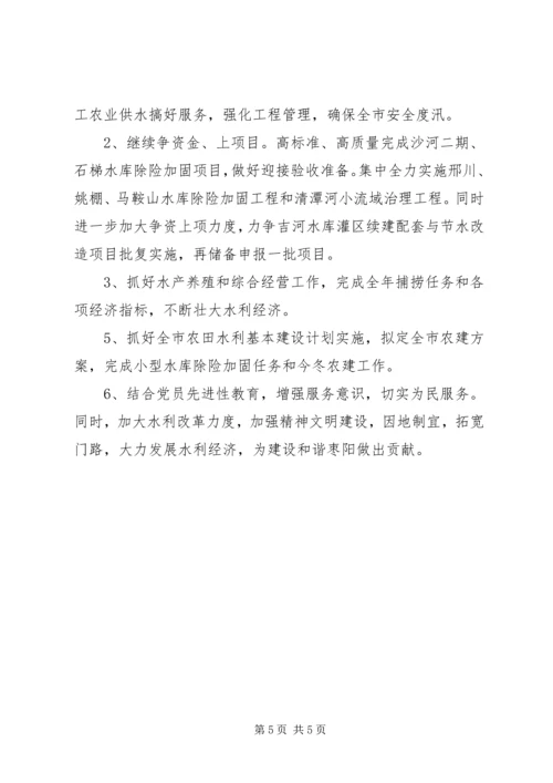 水利局上半年工作总结及下半年工作计划精编.docx