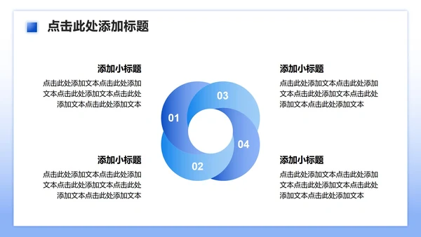 蓝色渐变商务风世界卒中日专题工作汇报PPT模板