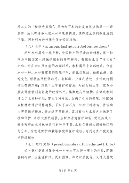 植物资源学报告.docx