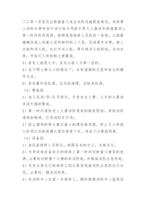 公司办公楼消防应急预案.docx