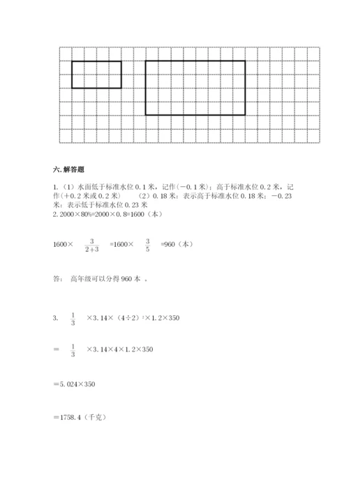 小学六年级下册数学期末卷（夺冠系列）.docx