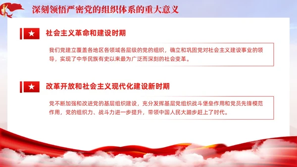 主题教育党课ppt十三个坚持严密党的组织体系党建