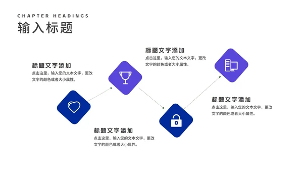 科技风渐变年度商业计划汇报PPT模板