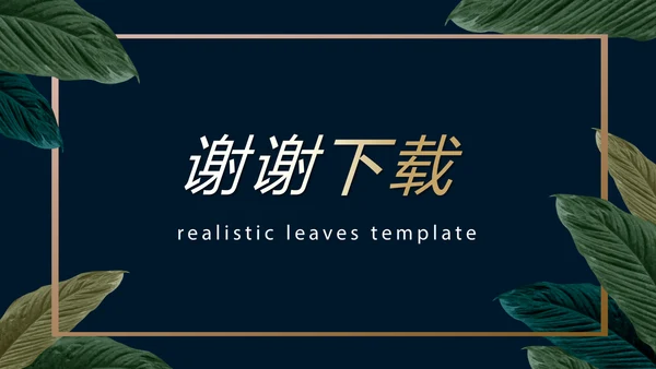 绿色小清新微立体述职报告工作总结通用PPT动态模板封面含PS