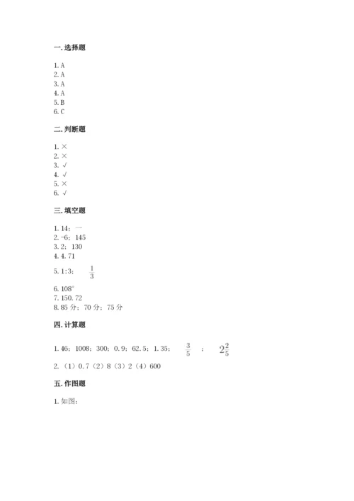 东辽县六年级下册数学期末测试卷（各地真题）.docx