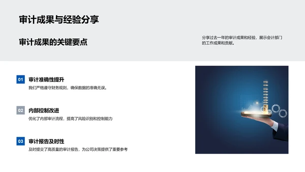 审计成果与未来展望PPT模板