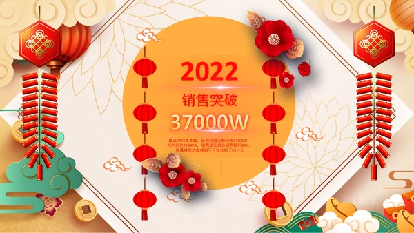 春节联欢晚会答谢会2023年会PPT